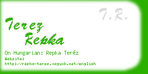 terez repka business card